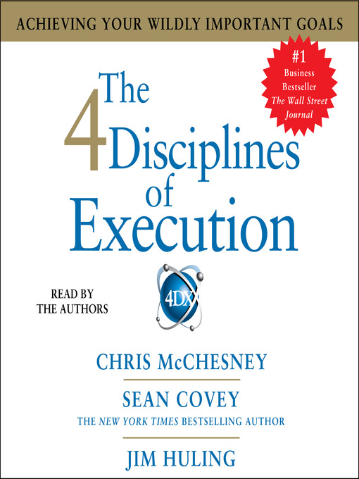 Title details for The 4 Disciplines of Execution by Sean Covey - Wait list